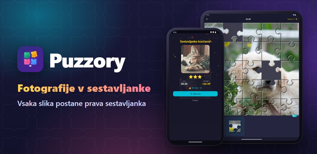 Puzzory — tvoje fotografije, tvoje sestavljanke